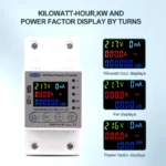 Tomzn All in One TOMPD 63LW 63A WIFI Smart Circuit Breaker with voltage current and leakage protection. Tomzn 10in1 Smart Protector - Image 2