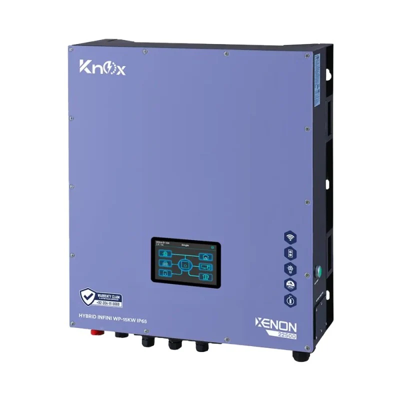 xenon-22500-800x800-2 Knox Xenon 18000 12kW IP65 Hybrid Solar Inverter With PV 18000W - Image 1